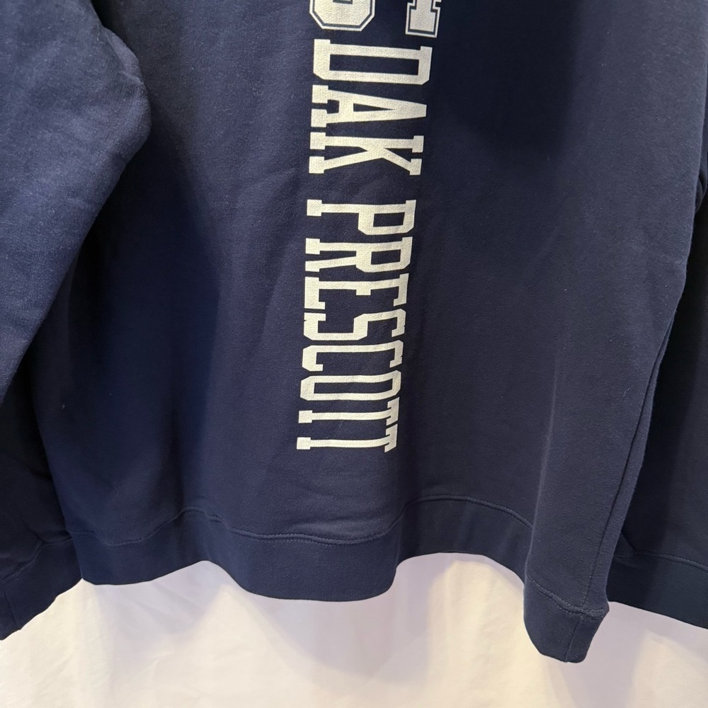 NFL Dallas Cowboys Dak Prescott Hoodie XL Fan Gear Football Pullover Fanatics - Picture 11 of 12